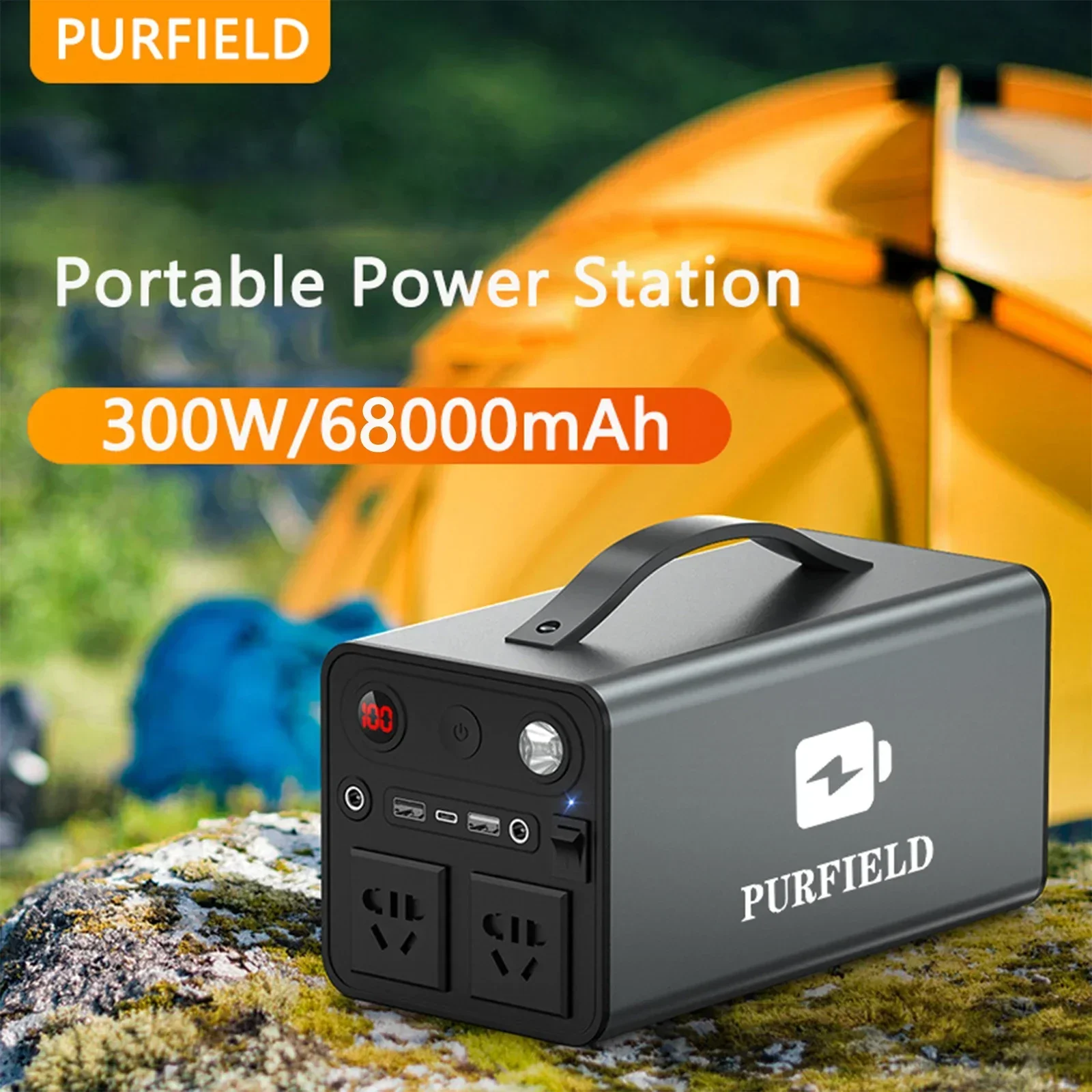 Outdoor Power Equipment - PURFIELD Taşınabilir Güç 68000 mAh 300