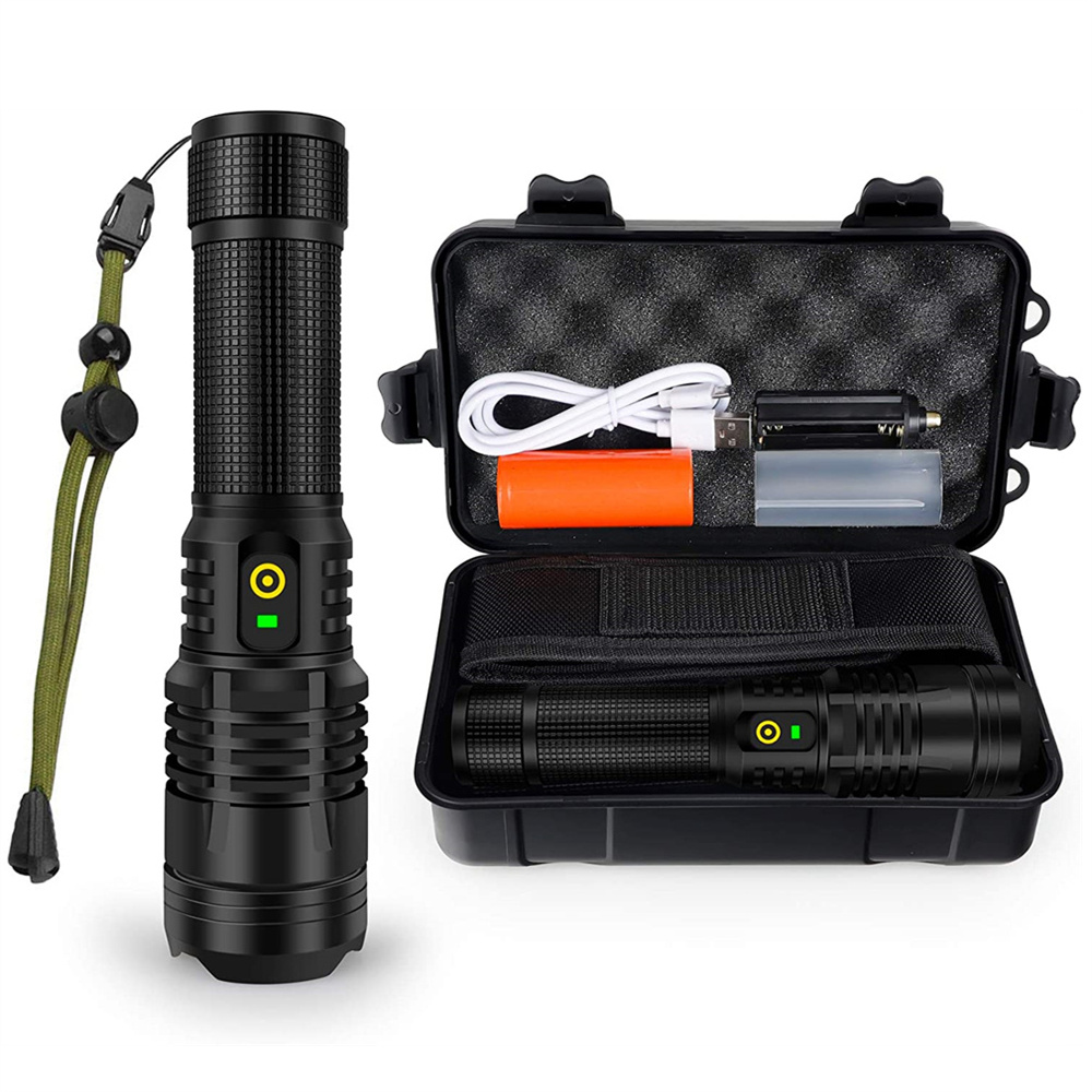 Outdoor Power Meter Bike - En Güçlü XHP70.2 Zumlanabilir El Fenerleri
