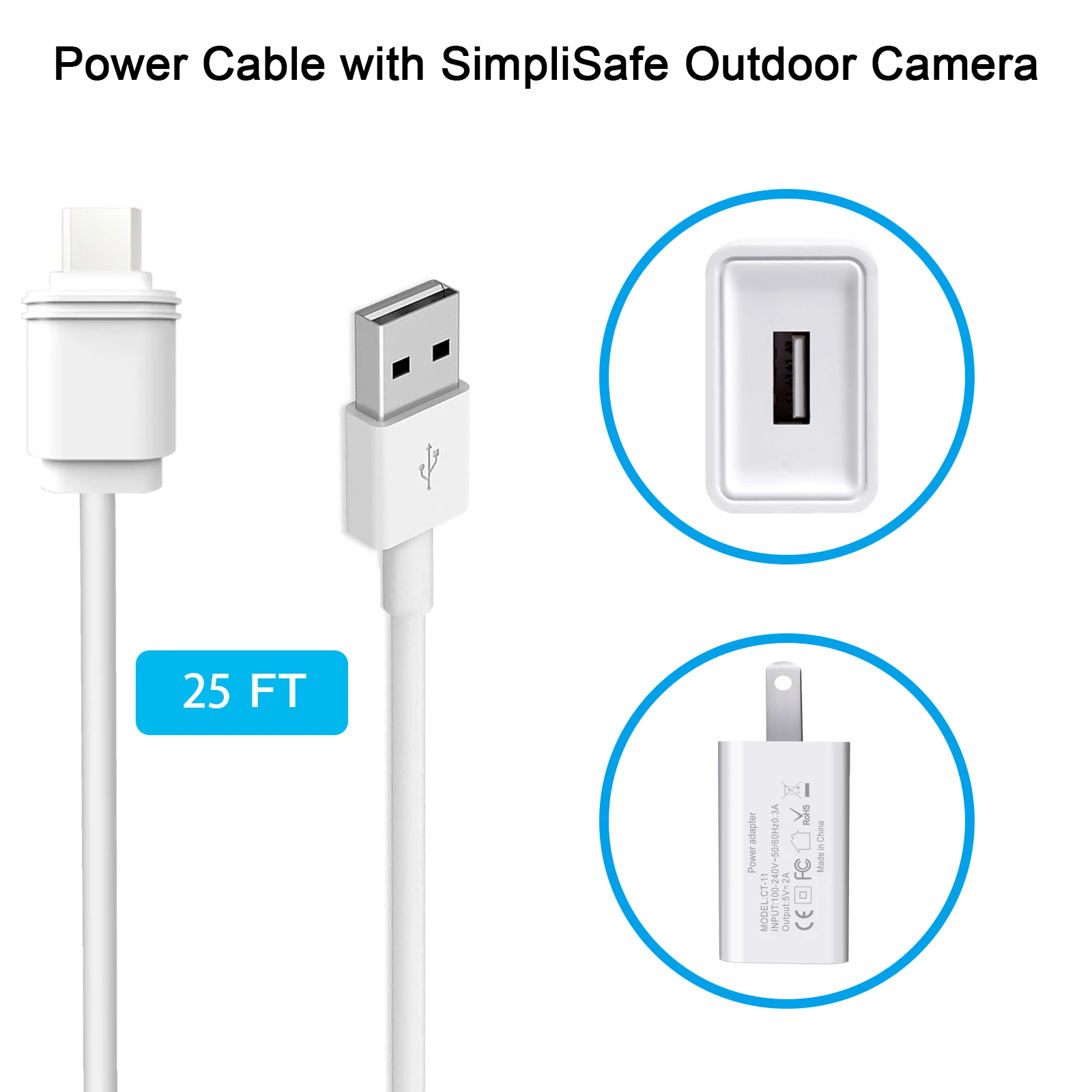 Outdoor Power Lead - USB Bağlantı Noktalı Hızlı Şarj Cihazı