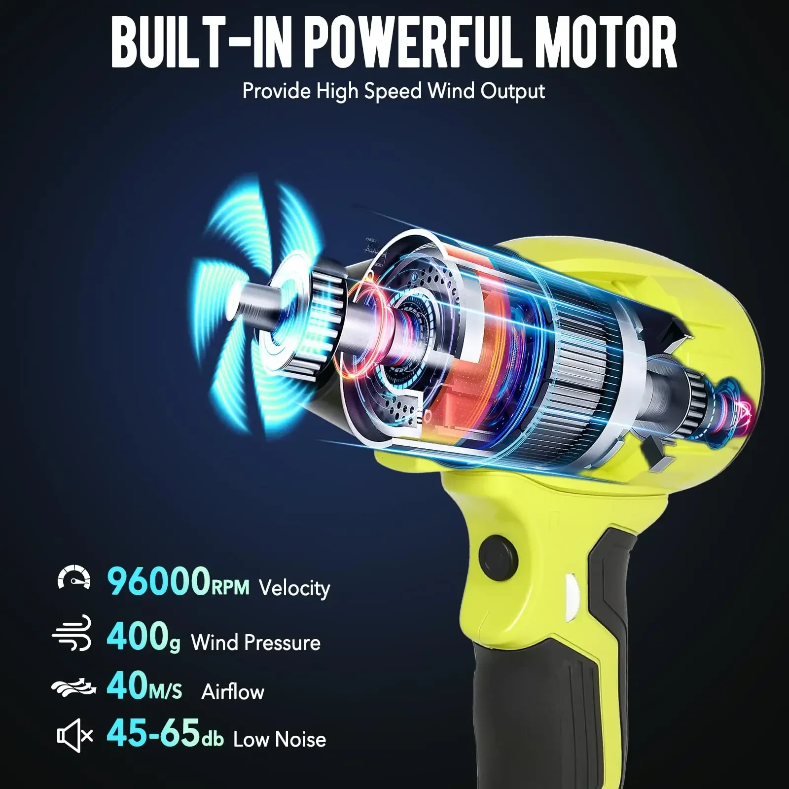 Ryobi için 18V Li-ion Pil 350W - Leaf Blower Cordless incelemesi ve fiyatı