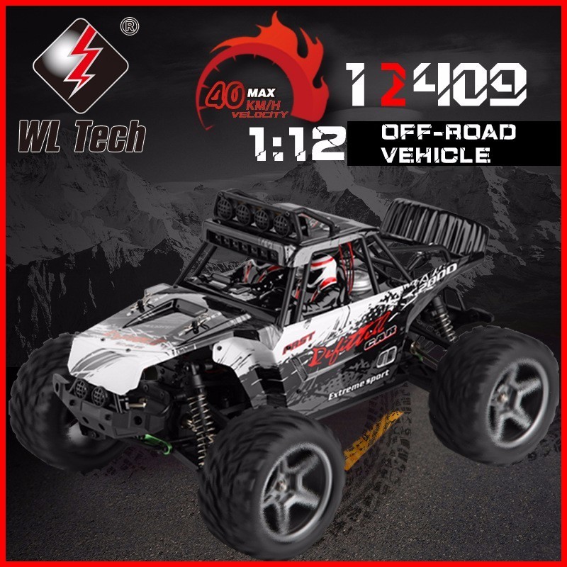 WLtoys 12409 Araba Yarışı 1/12 - Outdoor Power Meter Bike incelemesi ve fiyatı
