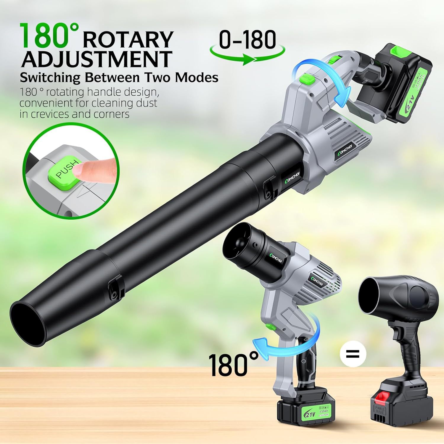 Kablosuz Elektrikli Yaprak Üfl - Leaf Blower Cordless incelemesi ve fiyatı