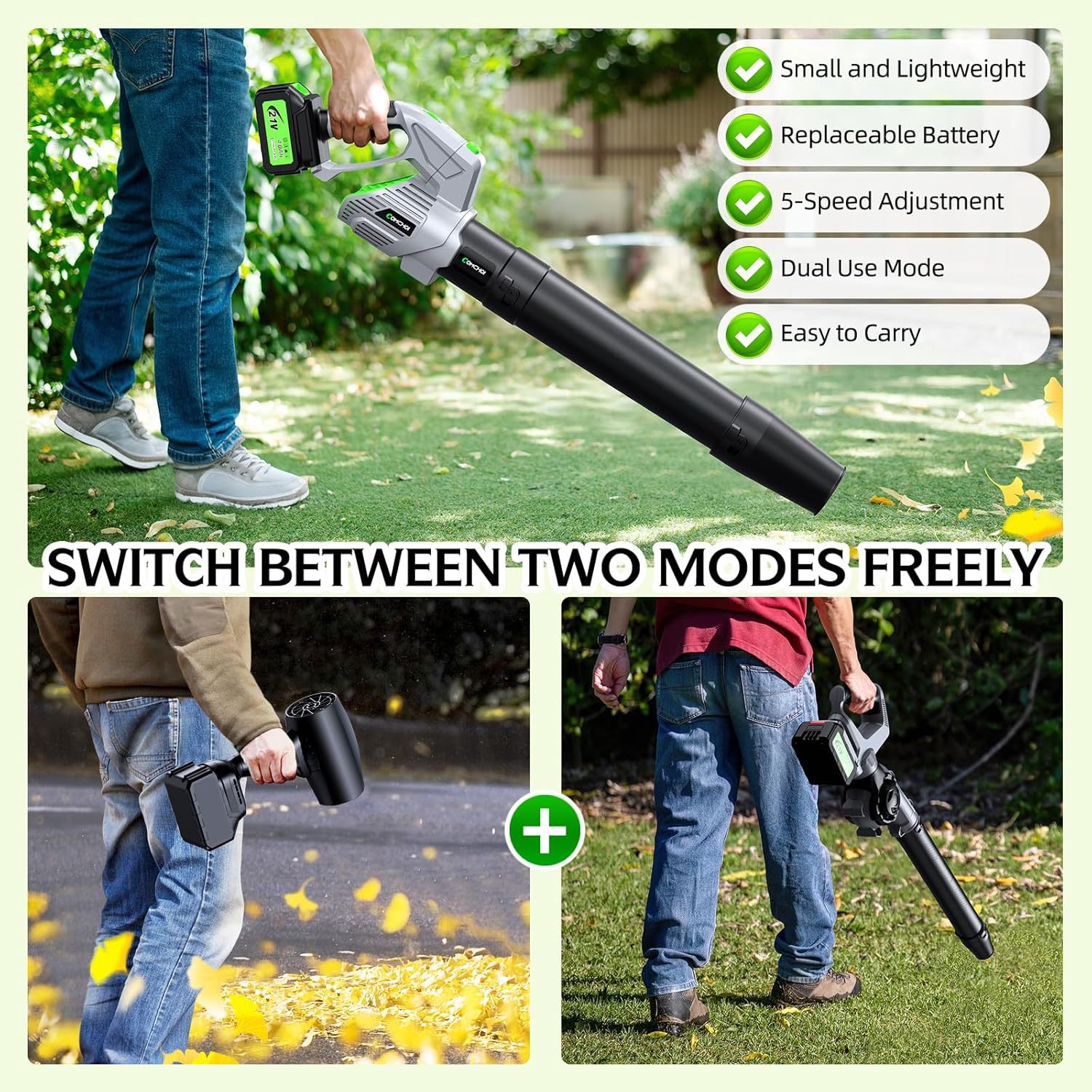 Kablosuz Elektrikli Yaprak Üfl - Leaf Blower Cordless incelemesi ve fiyatı