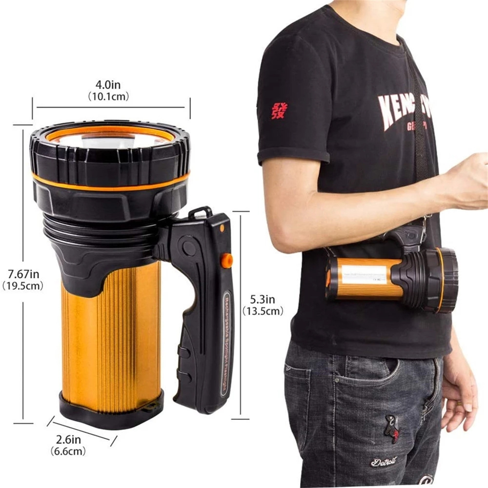 150W güçlü el feneri 50000 lüm - Outdoor Power Meter Bike incelemesi ve fiyatı