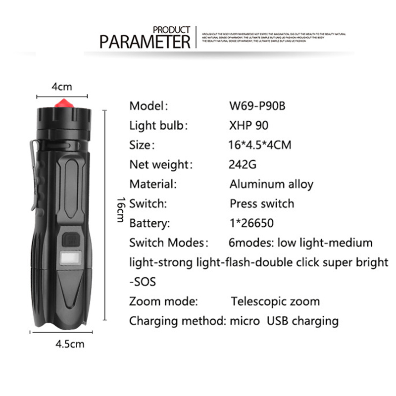 Süper Parlak XHP90.2 Taktik El - Outdoor Power Meter Bike incelemesi ve fiyatı