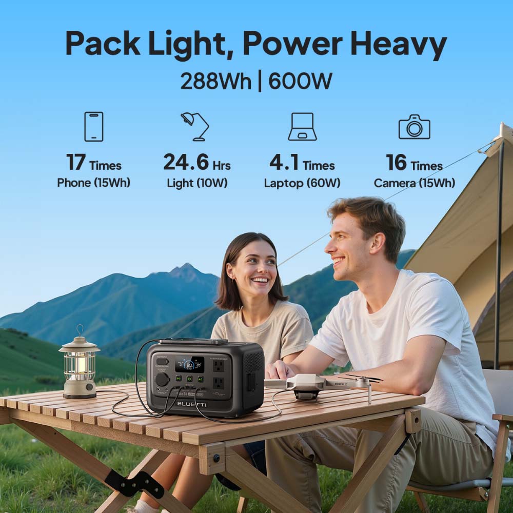 【Yenileme】BLUETTI Elite 30 V2  - Outdoor Power Equipment incelemesi ve fiyatı