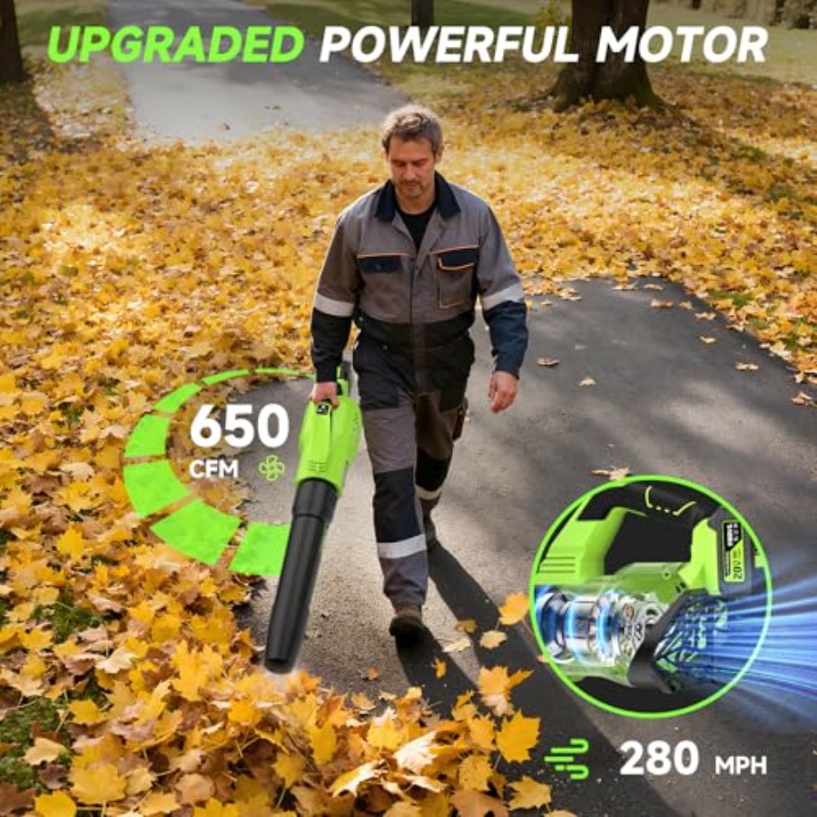 650 CFM Kablosuz Yaprak Üfleyi - Leaf Blower Cordless incelemesi ve fiyatı