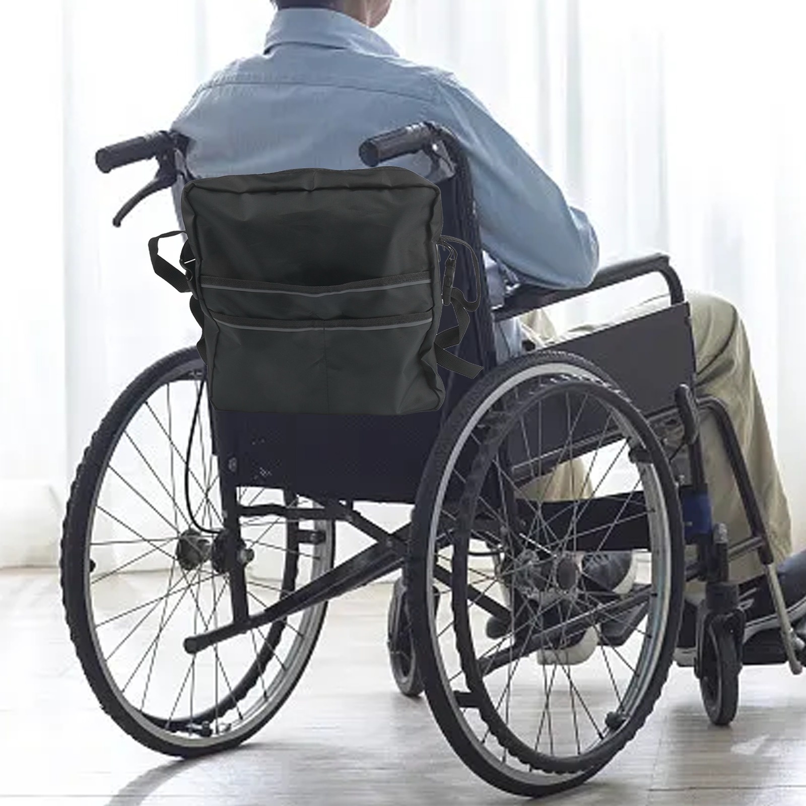 Siyah Mobilite Koltuk Sırt Çan - Outdoor Power Wheelchair incelemesi ve fiyatı